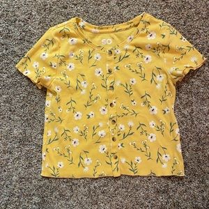 SO Girls Floral tee